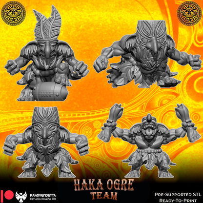 Rakovendetta Fantasy Football Haka Ogre Team