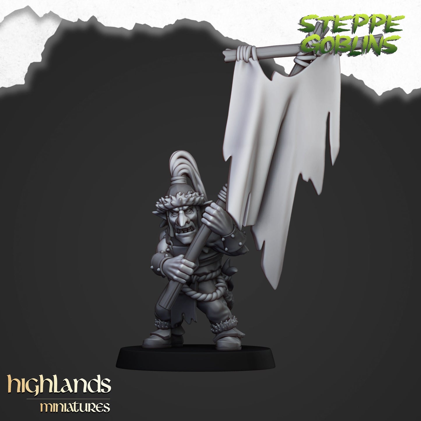 Highland Miniatures Steppe Goblins With Spears