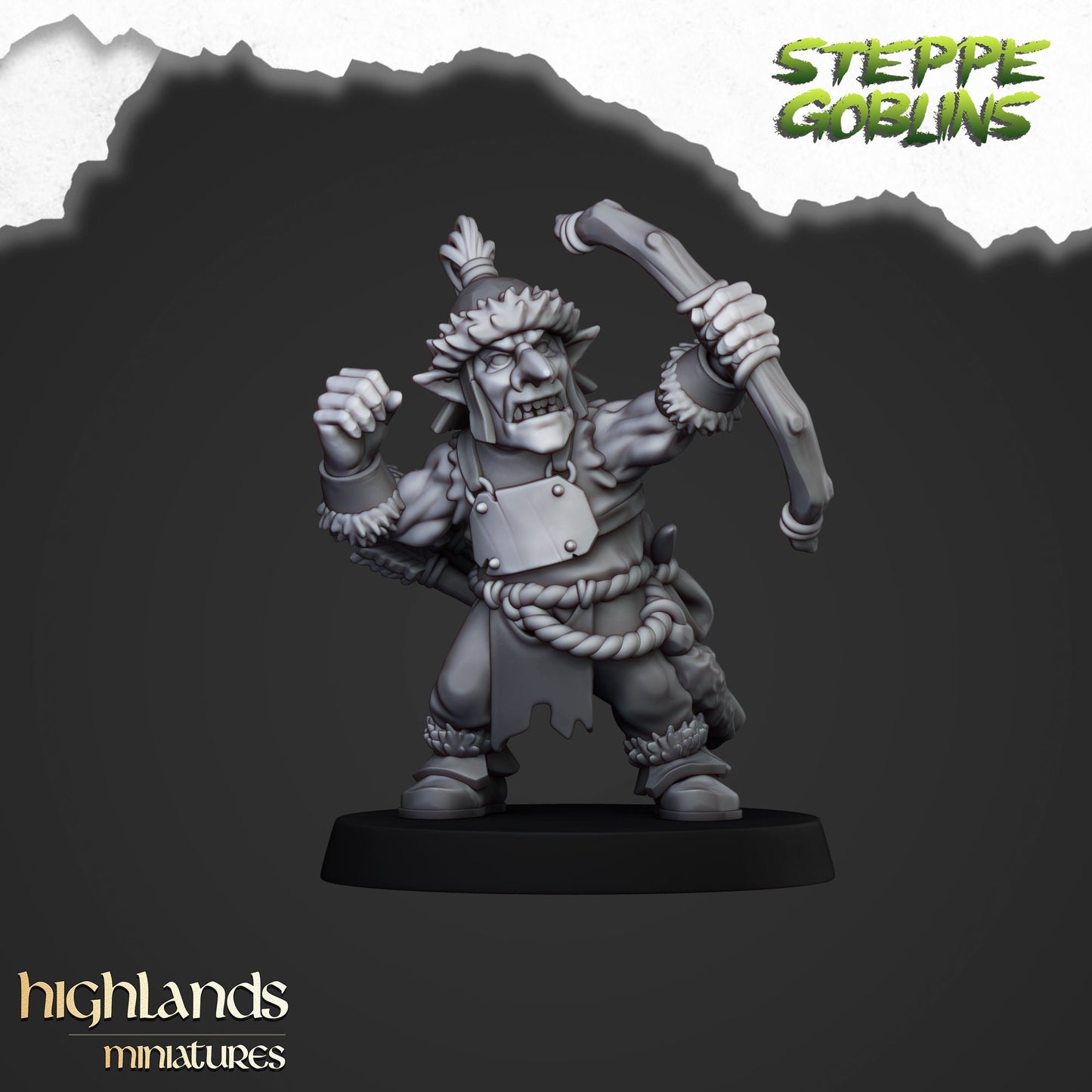 Highland Miniatures Steppe Goblins Archers