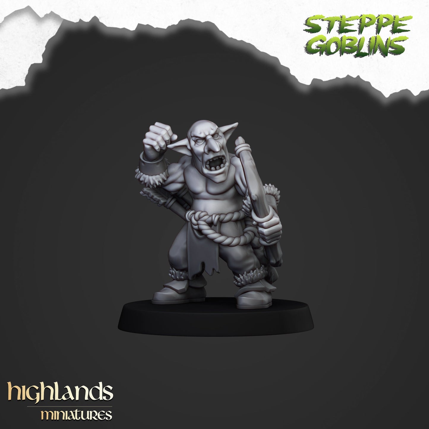 Highland Miniatures Steppe Goblins Archers