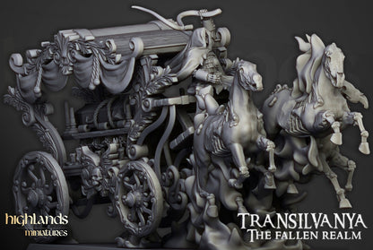 Highland Miniatures Transylvania Undead Boyar Chariot