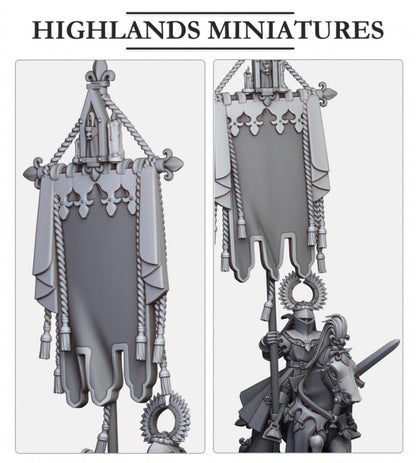 Highland Miniatures Gallia Battle Standard Bearer