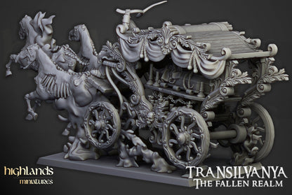 Highland Miniatures Transylvania Undead Boyar Chariot