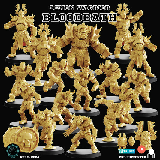 Realm of Paths Fantasy Football Demon Warriors - 'Blood Bath'
