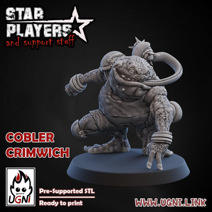UGNI Fantasy Football Star Player "Cobler Crimwich"