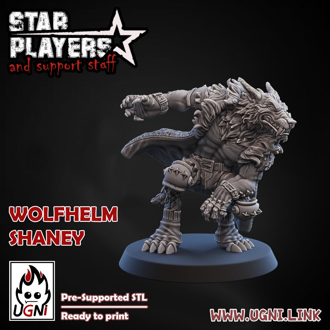 UGNI Fantasy Football Werewolf Star Player