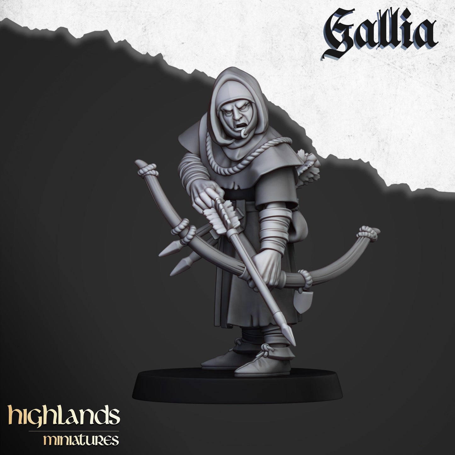 Highland Miniatures Gallia Archers