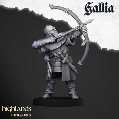 Highland Miniatures Gallia Archers