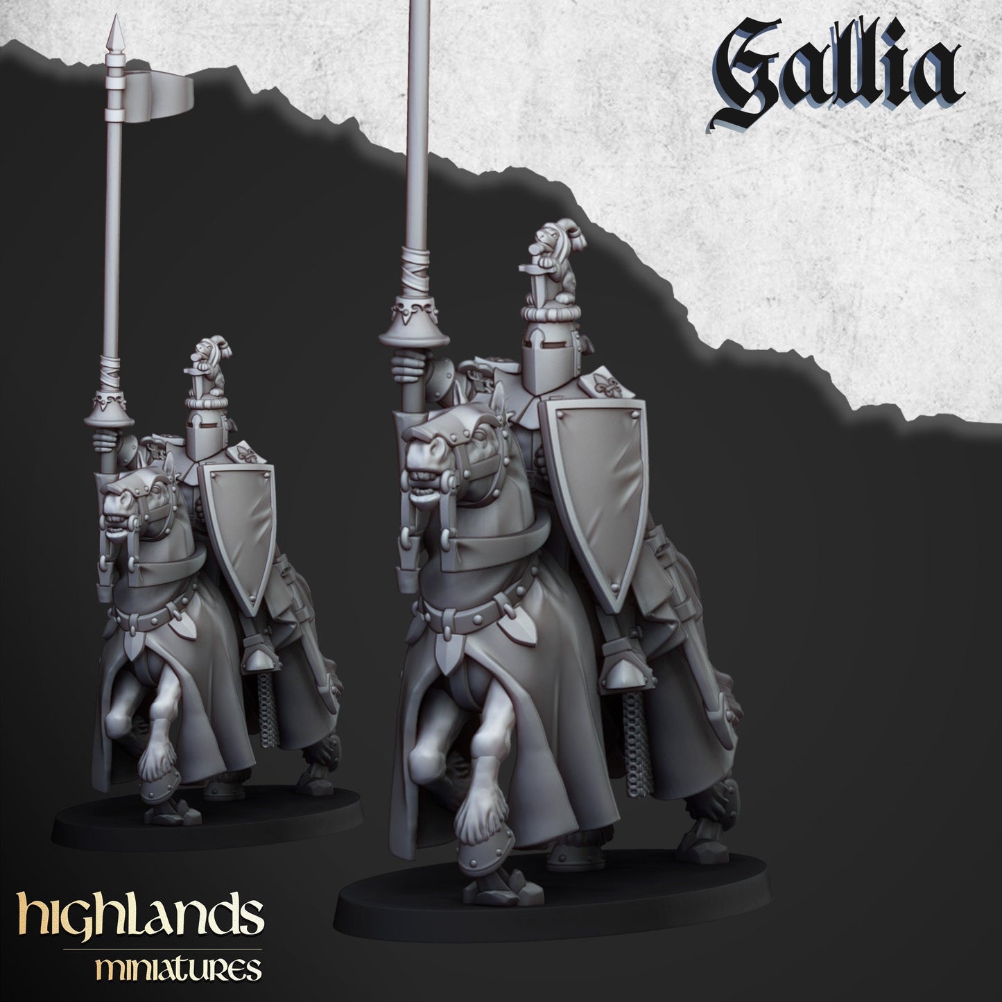 Highland Miniatures - Knights of Gallia