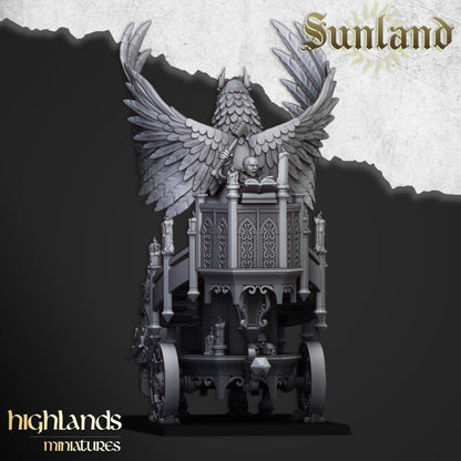 Highland Miniatures Sunland Altar on Chariot
