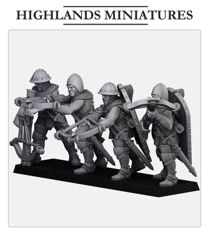 Highland Miniatures Gallia 10 Crossbowmen