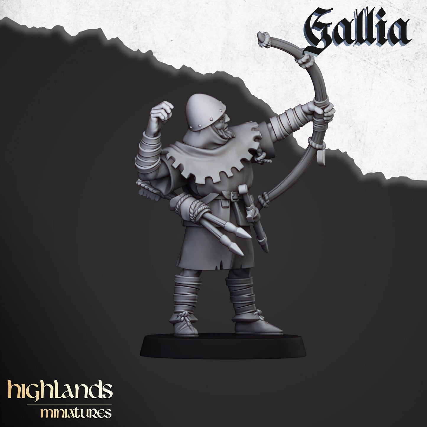 Highland Miniatures Gallia Archers