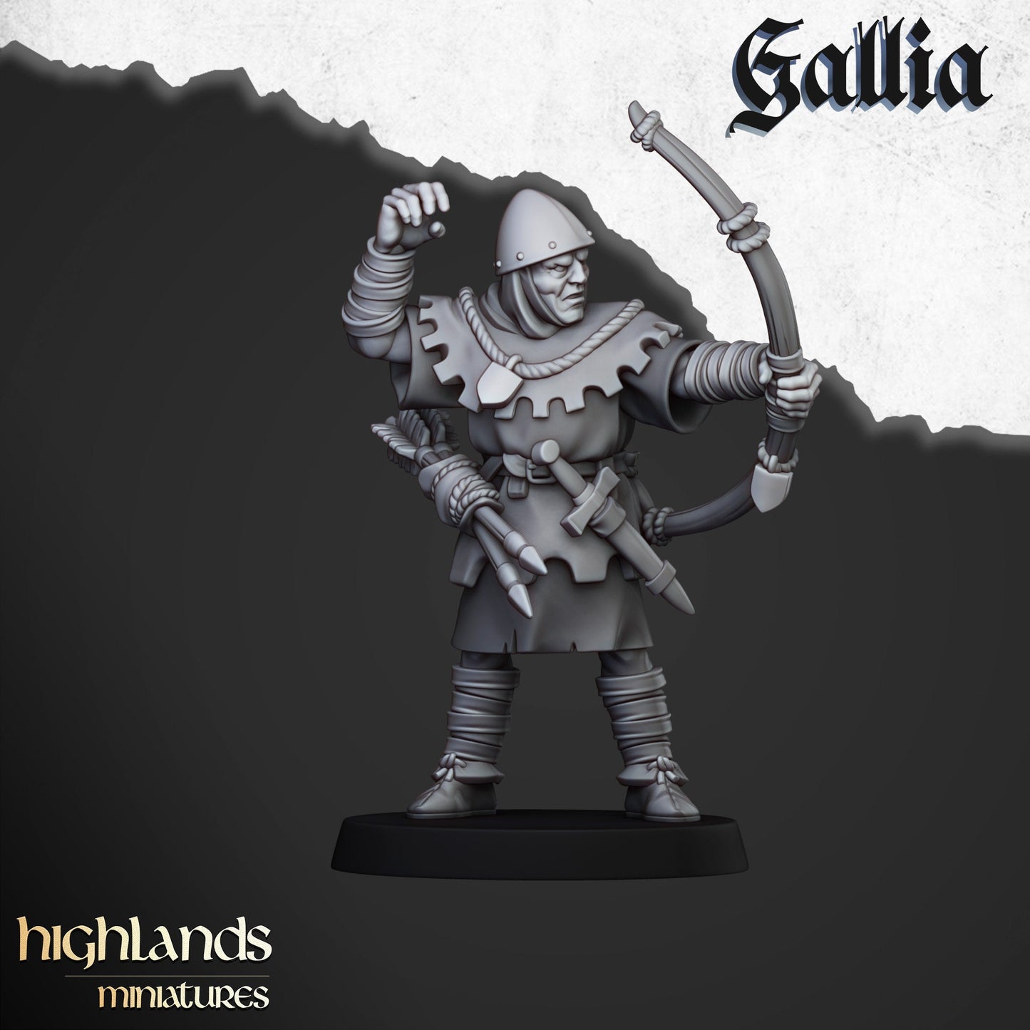 Highland Miniatures Gallia Archers