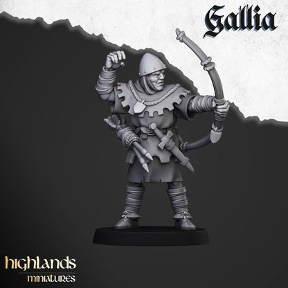 Highland Miniatures Gallia Archers