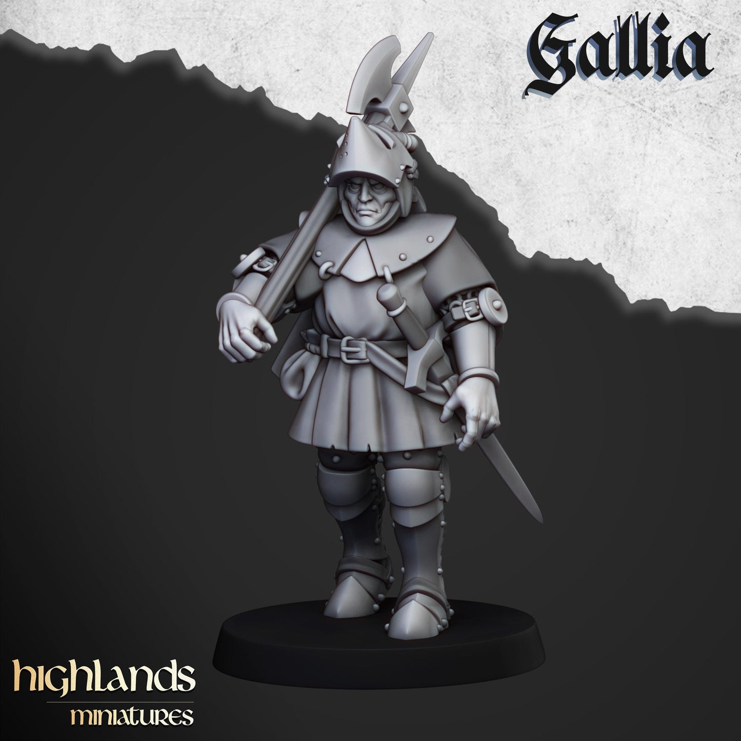 Highland Miniatures Gallia Knights on Foot