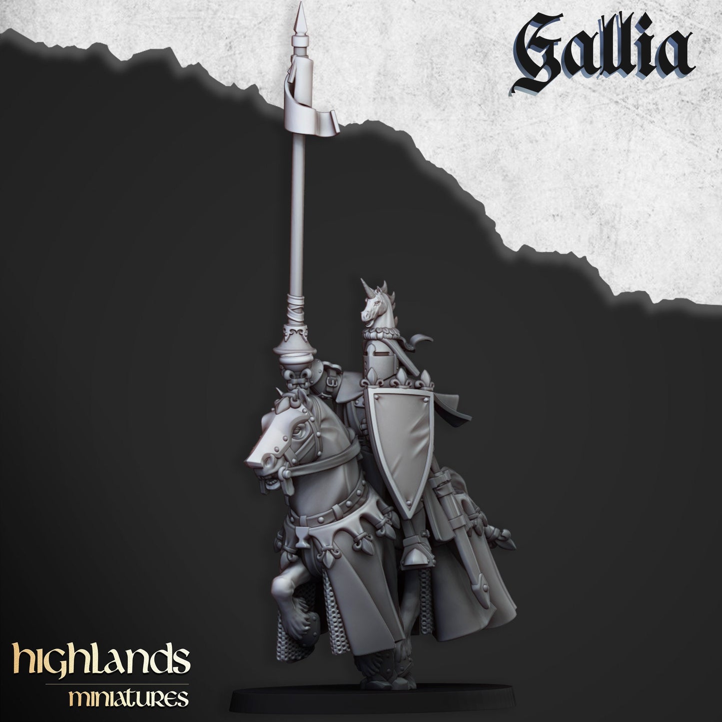 Highland Miniatures - Royal Knights of Gallia