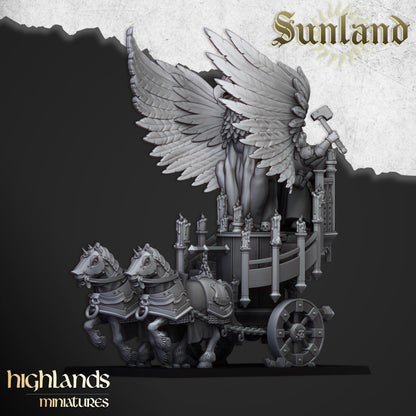 Highland Miniatures Sunland Altar on Chariot