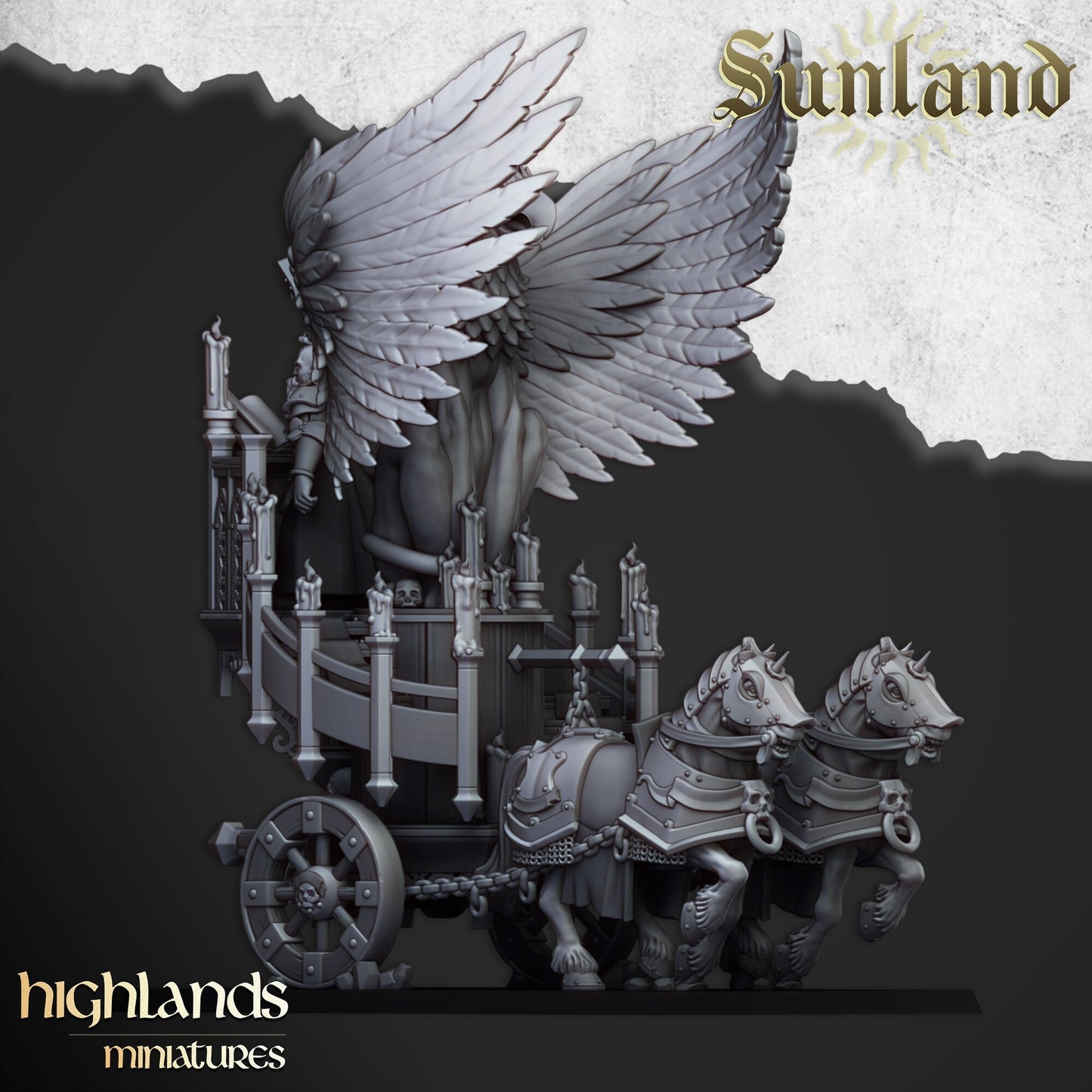 Highland Miniatures Sunland Altar on Chariot
