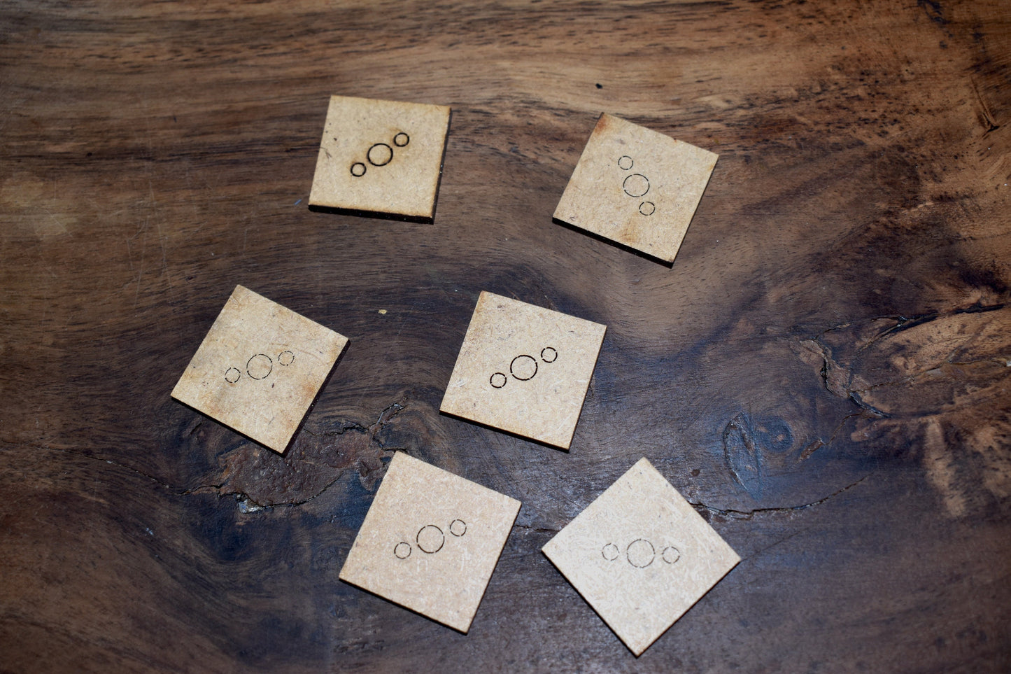 20 MDF Infantry Bases 25x25mm