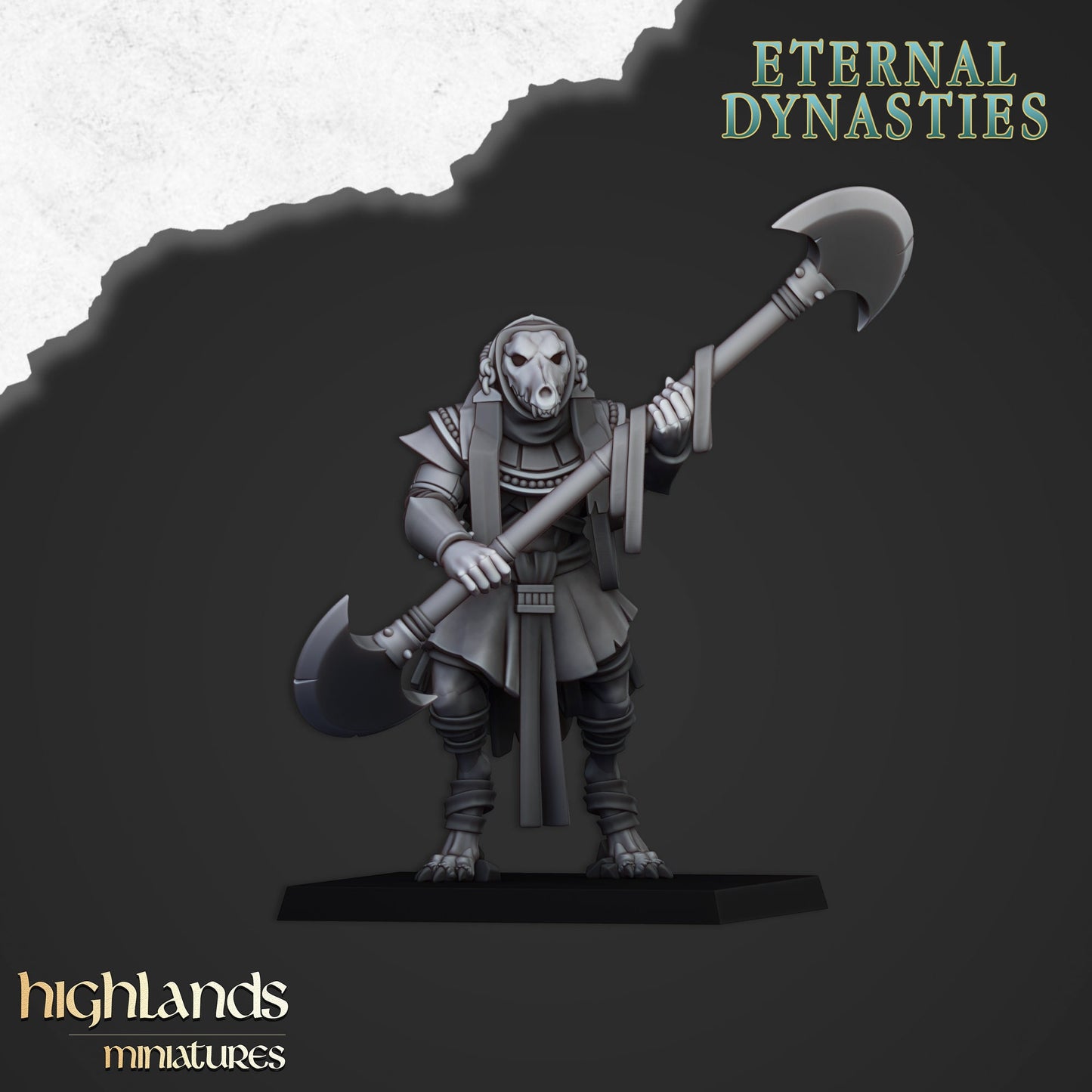 Highlands Miniatures - Eternal Dynasties Anubis Guards with Halberds