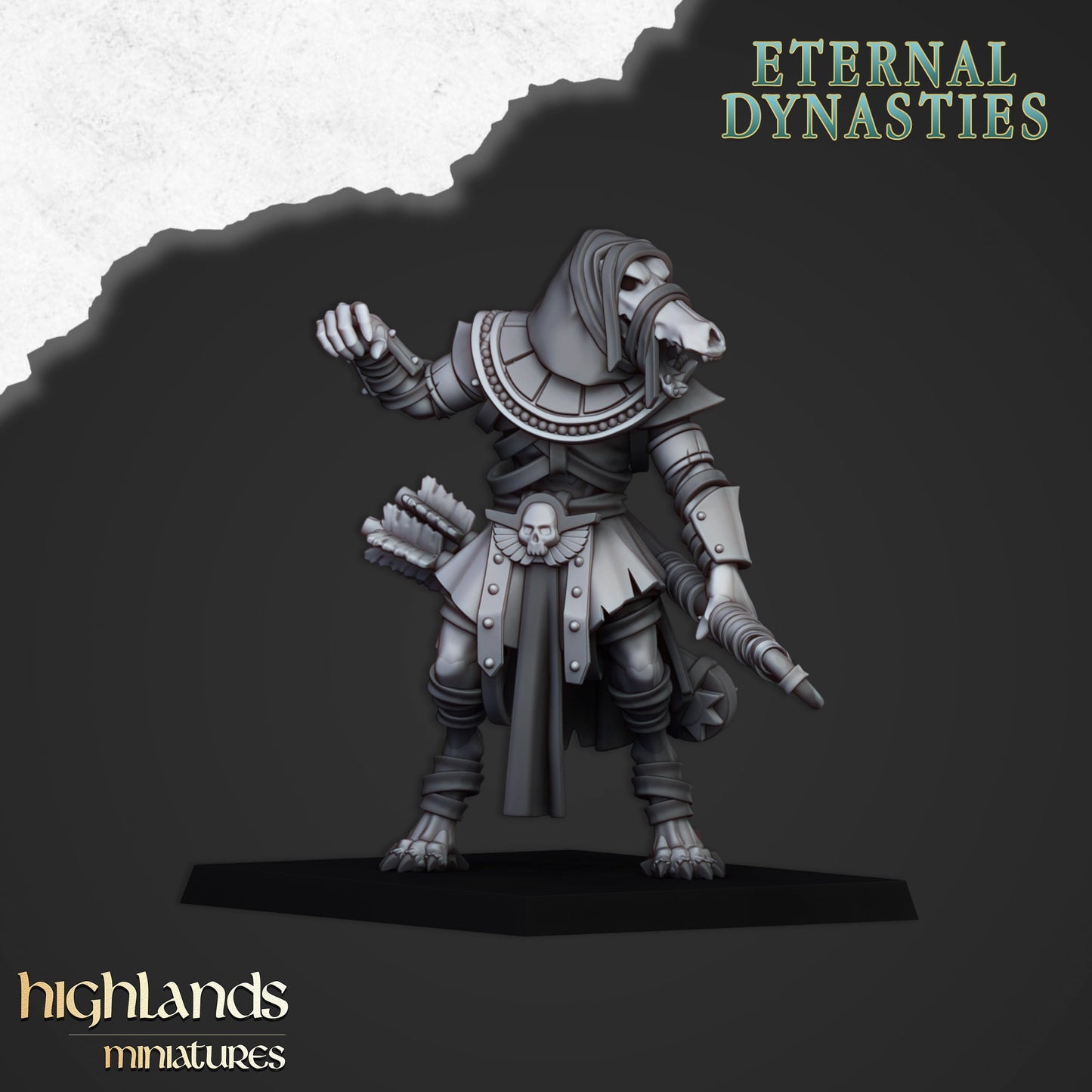 Highlands Miniatures - Eternal Dynasties Anubis Guards with Bows