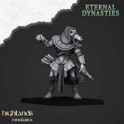 Highlands Miniatures - Eternal Dynasties Anubis Guards with Bows