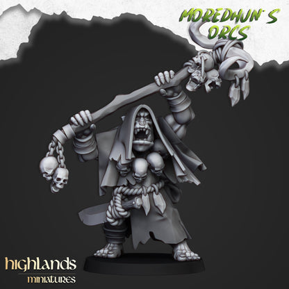 Highland Miniatures Moredhun Orc Shaman