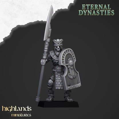 Highland Miniatures - Eternal Dynasties Ancient Guard with Halberds