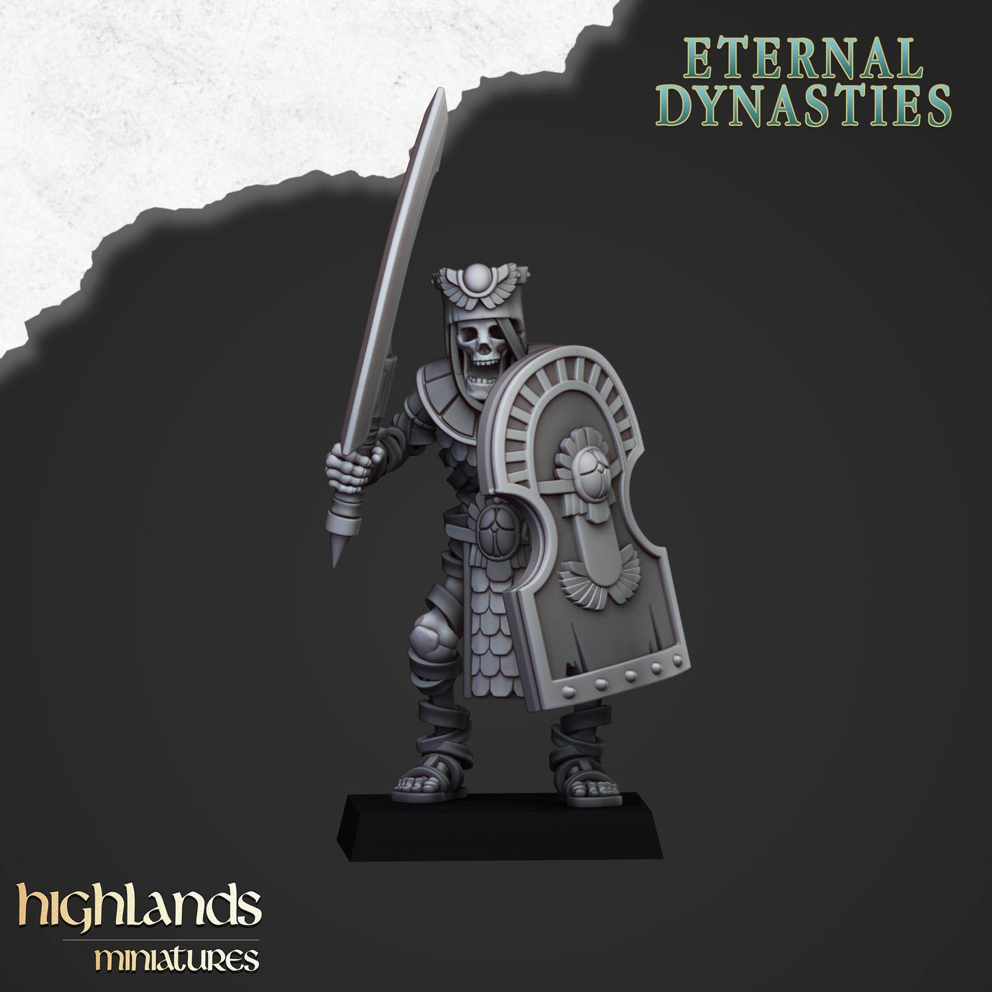 Highland Miniatures - Eternal Dynasties Ancient Guard with Swords