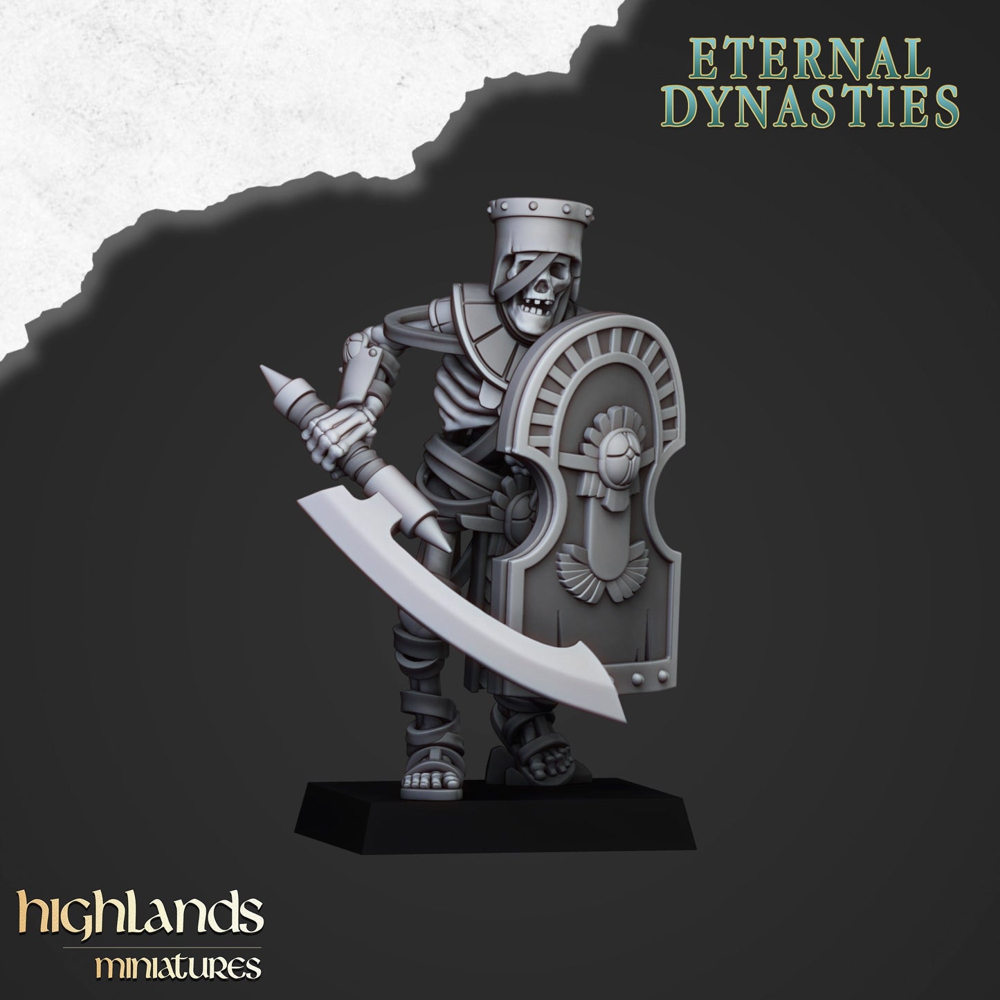 Highland Miniatures - Eternal Dynasties Ancient Guard with Swords