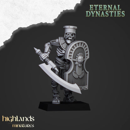 Highland Miniatures - Eternal Dynasties Ancient Guard with Swords