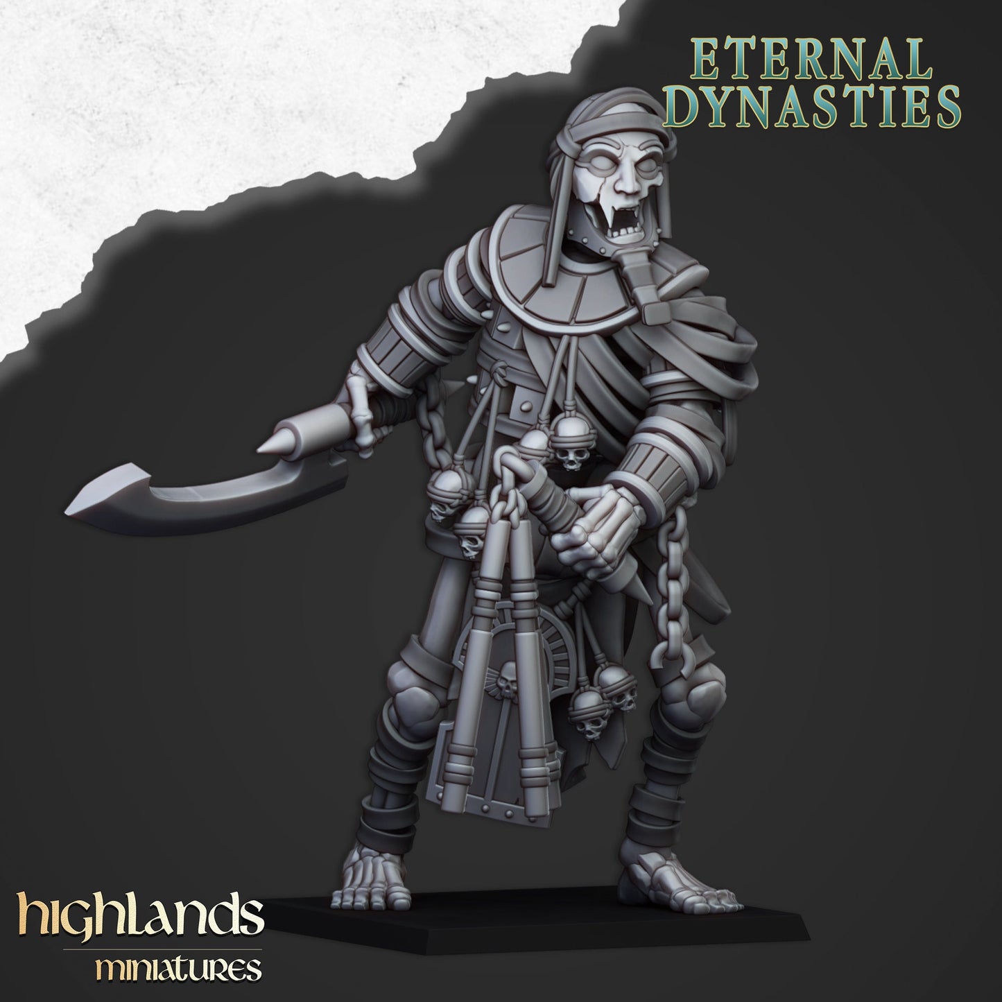 Highland Miniatures - Eternal Dynasties Ancient Skeletal Colossi