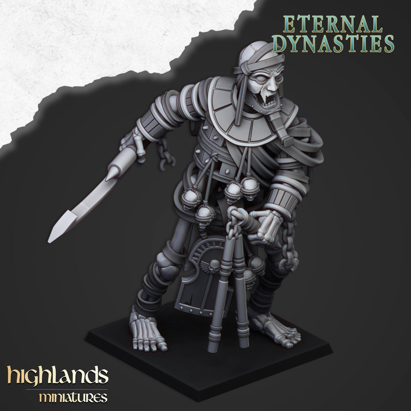 Highland Miniatures - Eternal Dynasties Ancient Skeletal Colossi