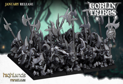 Highland Miniatures Swamp Goblins With Pikes