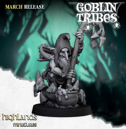 Highlands Miniatures Sumpfgoblin Schamane