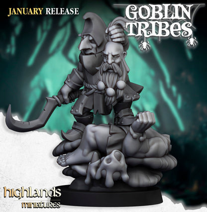Highlands Miniatures Sumpfgoblin-Boss