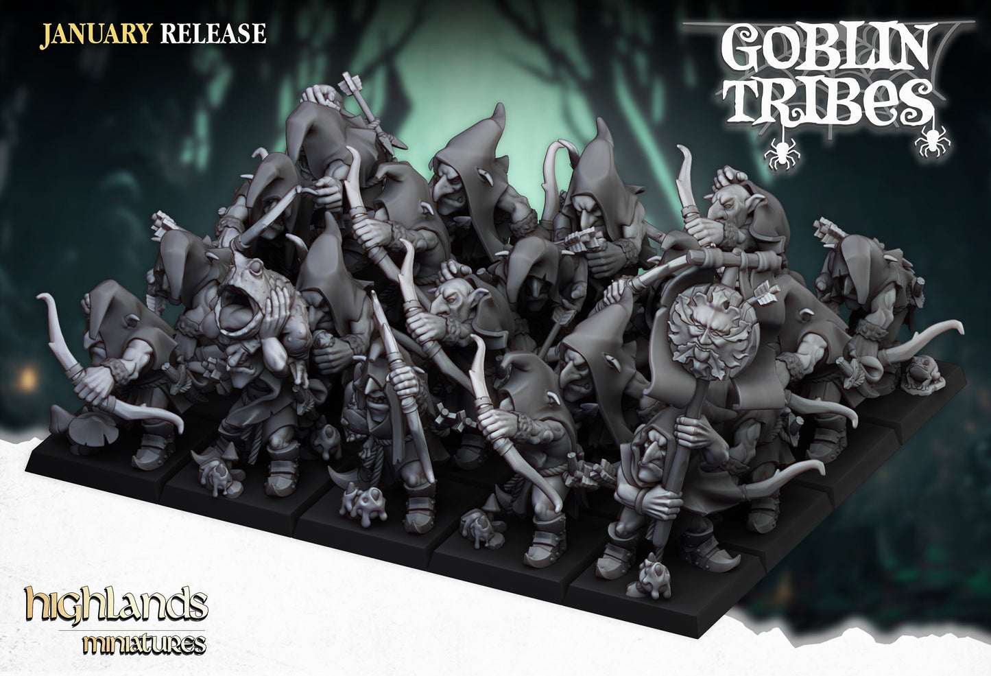 Highland Miniatures Swamp Goblins Archers