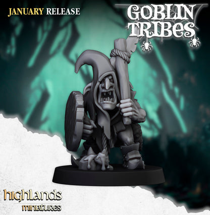 Highland Miniatures Swamp Goblins with Hand Weapons