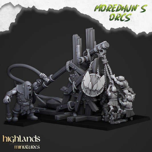 Highland Miniatures Moredhun's Orc Stonethrower
