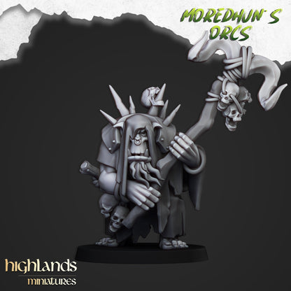 Highland Miniatures Moredhun Orc Shaman