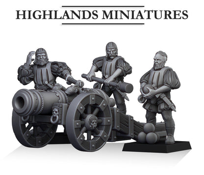Highland Miniatures Sunland Great Cannon