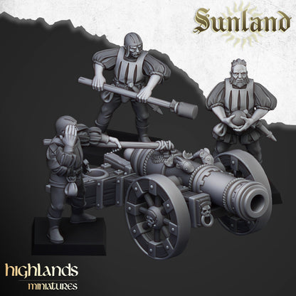 Highland Miniatures Sunland Great Cannon