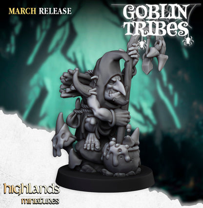 Highlands Miniatures Sumpfgoblin Schamane