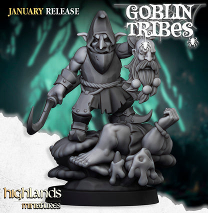 Highlands Miniatures Sumpfgoblin-Boss