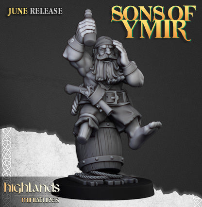 Highland Miniatures Dwarf Pirates