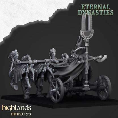 Highland Miniatures - Eternal Dynasties Pharaoh Chariot