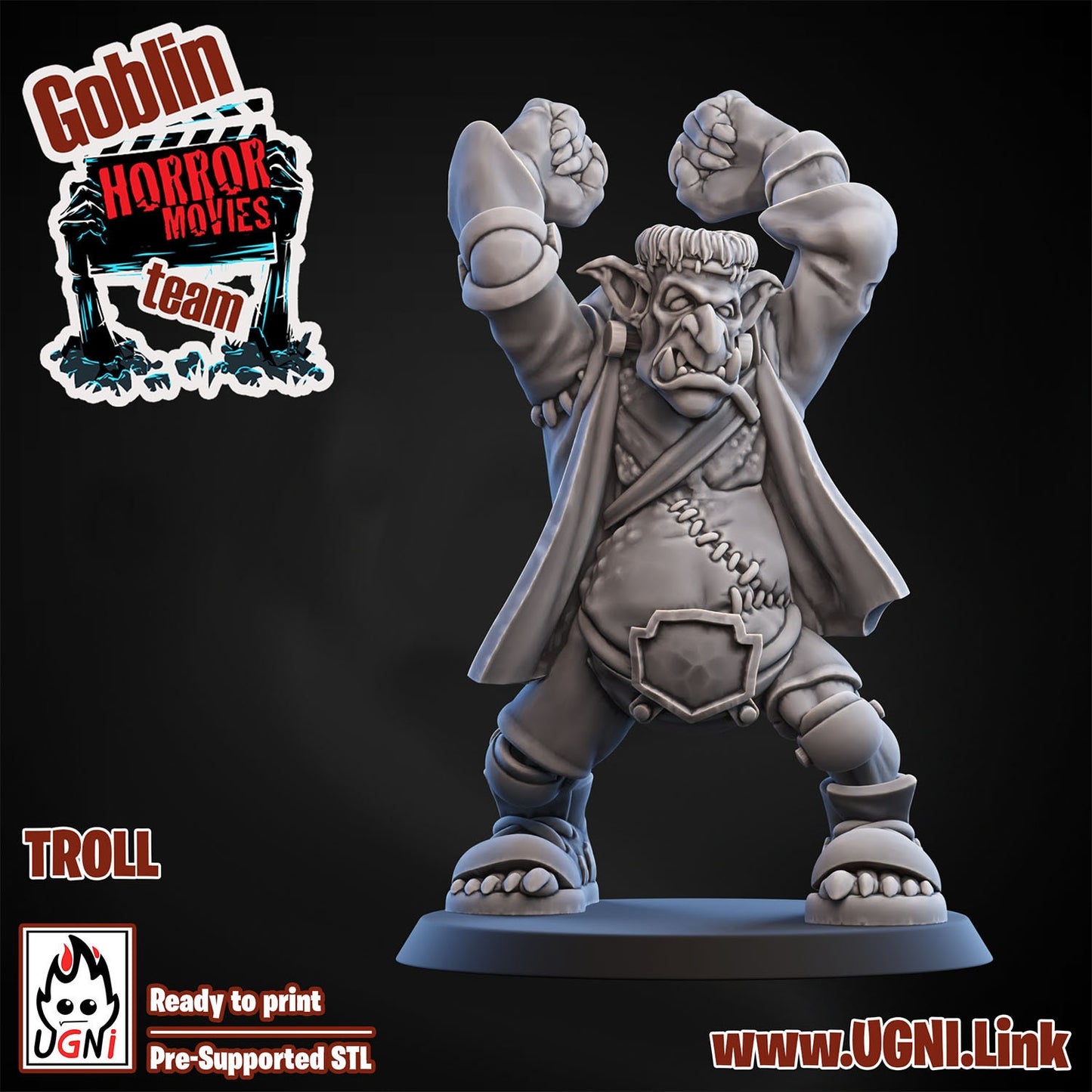 UGNI Horror Goblin Fantasy Football Team