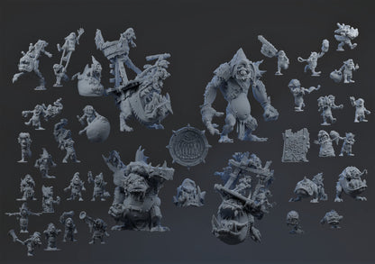 Brutefun Fantasy Football Runts, Beasts and Trolls Team - The Tussle Truffles