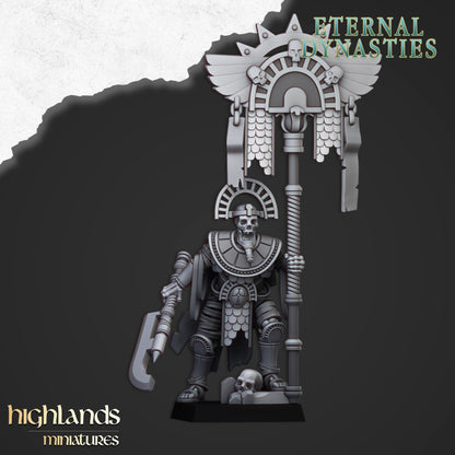 Highland Miniatures - Eternal Dynasties Pharaoh Bannerman