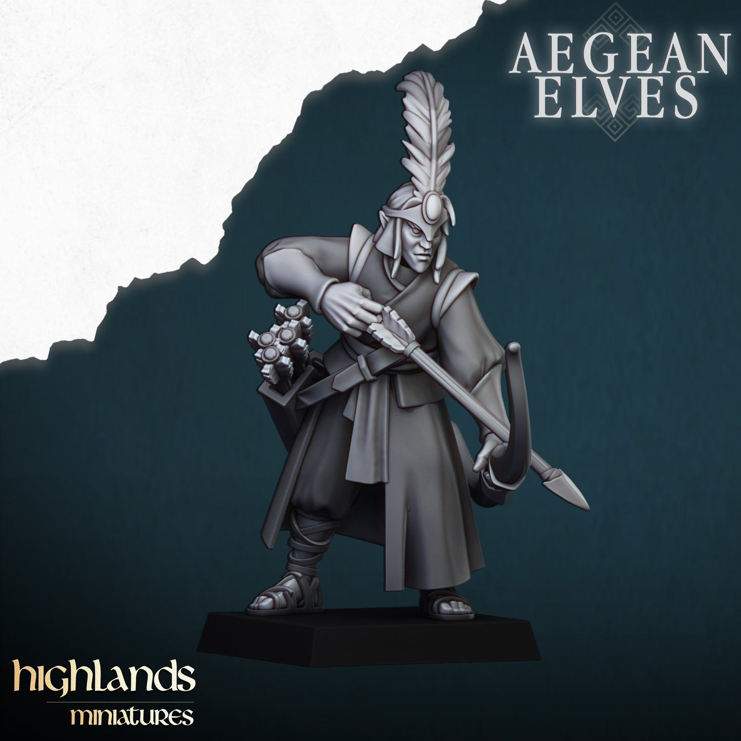 Highland Miniatures Aegean Elves Archers